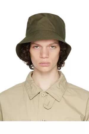 ENGINEERED GARMENTS Men Hats - Green Quilted Bucket Hat