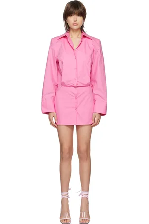 The Attico Pink Margot Minidress