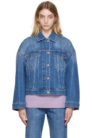 Stella McCartney Blue Oversized Denim Jacket