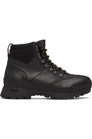 Belstaff Men Boots - Black Scramble Boots