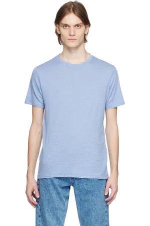 Isabel Marant Men T-shirts - Blue Leon T-Shirt