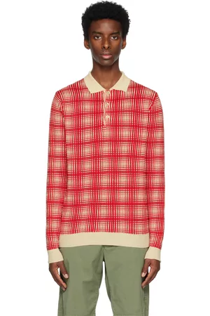 Aspesi Red Check Polo