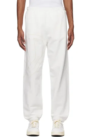 Diesel Men Trousers - White P-Marky-Megoval Sweatpants
