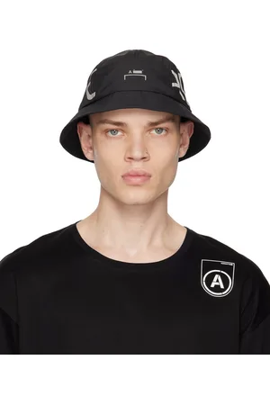 A-cold-wall* Men Hats - Black Cipher Bucket Hat
