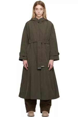 Max Mara Women Coats - Khaki The Cube Belted Coat