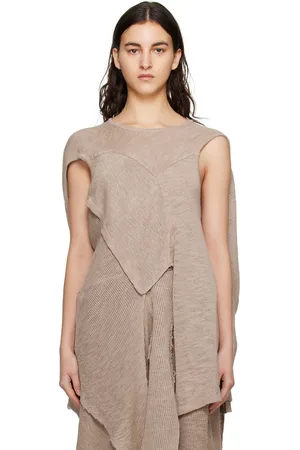 Niccolo Pasqualetti Taupe Rovina Vest