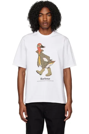 Barbour White Noah Edition T-Shirt