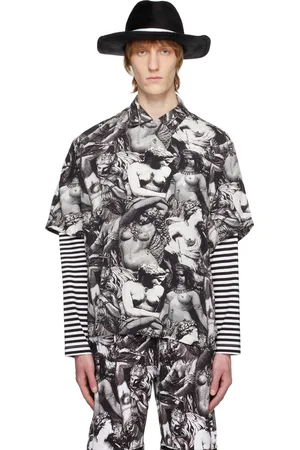 UNDERCOVER Black Printed Shirt