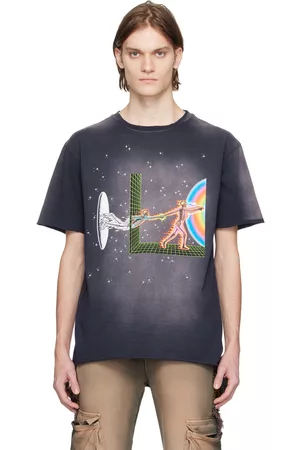 Alchemist Men T-shirts - Navy Printed T-Shirt