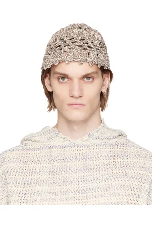 Vitelli SSENSE Exclusive Brown Flower Beanie