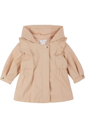 Chloé Rainwear - Baby Pink Hooded Rain Coat