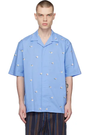 VIKTOR & ROLF MISTER MISTER Men Shirts - Blue Sequin Shirt