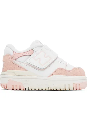 New Balance Sneakers - Baby Pink & White 550 Sneakers