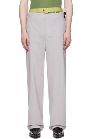 Y / PROJECT Gray Multi Waistband Trousers