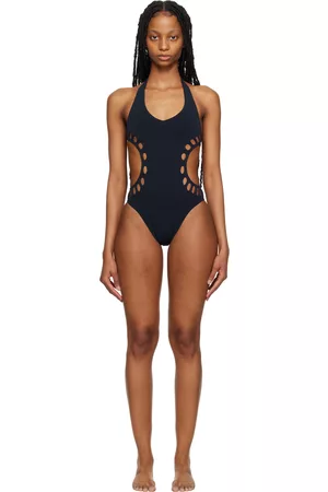 Crossing Chain One Piece Swimsuit  Backless bikinis, Women swimsuits,  Swimsuits