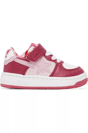 BAPE Sneakers - Baby Pink & White STA Sneakers