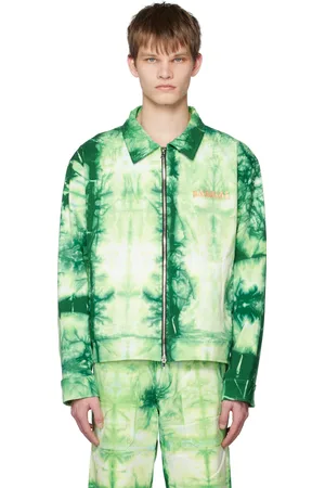 Nahmias Green Tie Dye Jacket