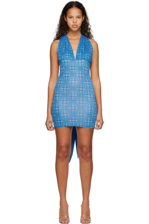 Maisie Wilen Blue Inferno Minidress