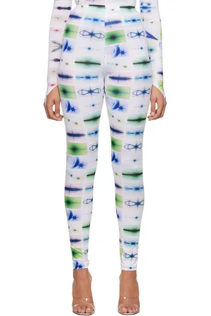 Maisie Wilen White Body Shop Leggings