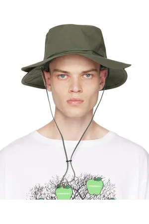 UNDERCOVER Men Hats - Green Kijima Takayuki Edition Bucket Hat