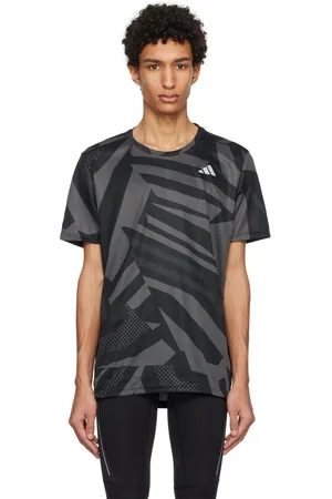 adidas Black & Gray Own The Run T-Shirt