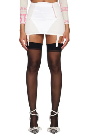 PRISTINE Off-White Cupid Miniskirt