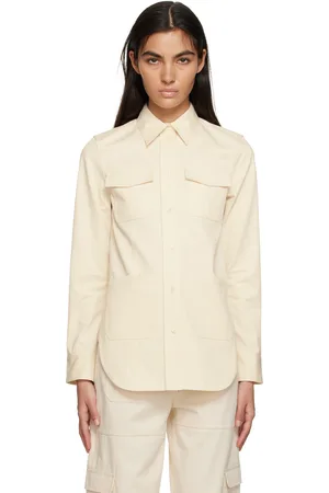 Totême Beige Patch Pocket Shirt