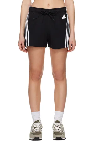 adidas Black Striped Shorts