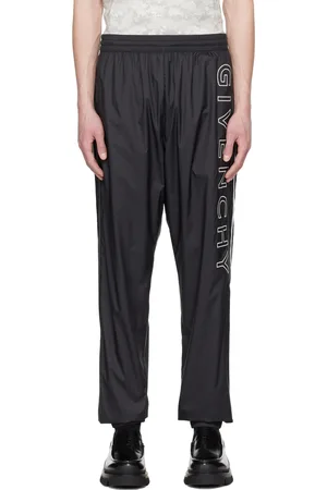Givenchy Black Embroidered Track Pants