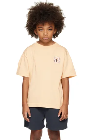 Repose AMS Kids Beige Crewneck T-Shirt