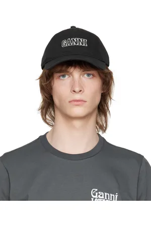Ganni Black Software Cap