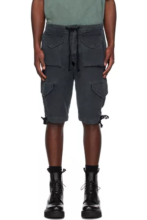GREG LAUREN Army Jacket Shorts