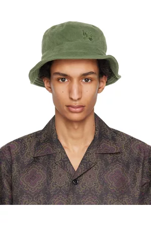 Pins & Needles Green Embroidered Bucket Hat
