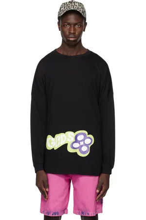 GCDS Checkerboard Long Sleeve T-Shirt
