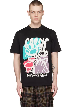 Paul Smith Men T-shirts - Black 'Cassis' T-Shirt