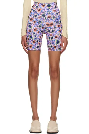 Kika Vargas Purple Titi Shorts