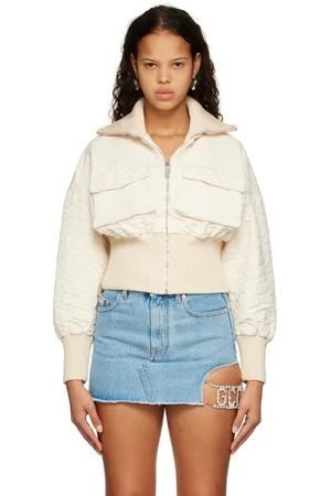 GCDS Off-White Monogram Bomber Jacket