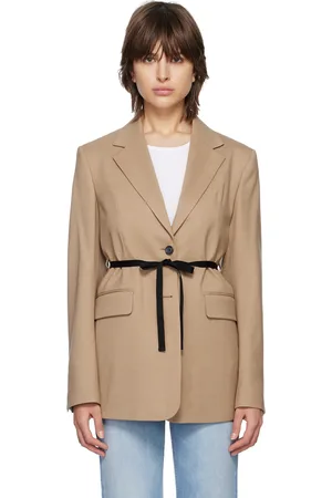 Tibi tablier sale belted blazer