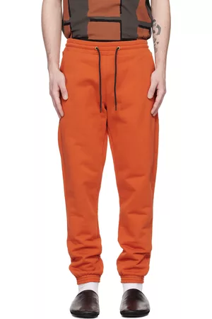 Paul Smith Men Loungewear - Orange Paint Splatter Lounge Pants
