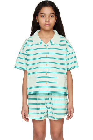 The Campamento Shirts - Kids Blue Stripes Shirt