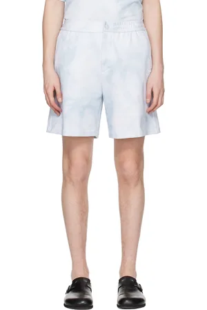 Solid Blue Cloud Shorts