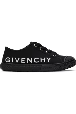 Givenchy Sneakers - Kids Black Logo Sneakers