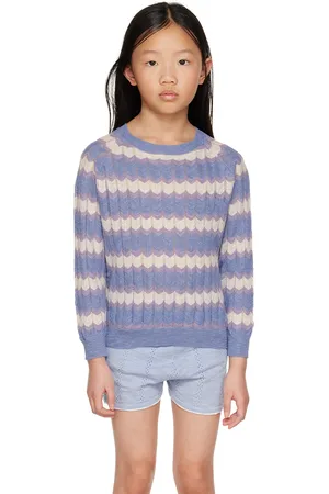 MORLEY Kids Blue Swell Sweater