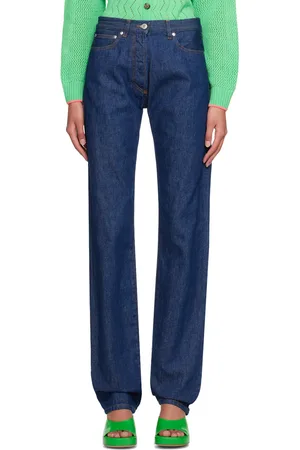 Msgm Blue Tailored Jeans