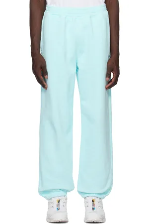 STUSSY Men Trousers - Blue Overdyed Sweatpants