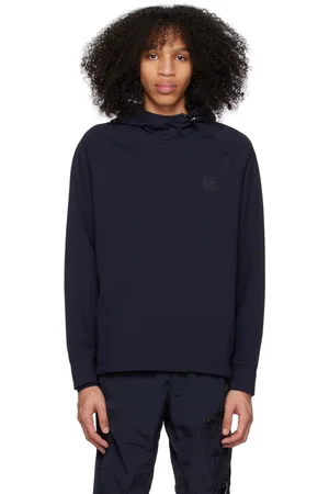 C.P. Company Navy Zip Pocket Hoodie
