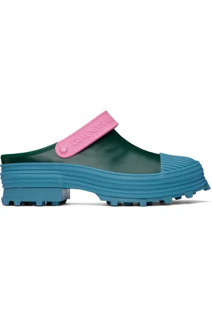 Camper Lab Men Casual Shoes - Green Traktori Clogs