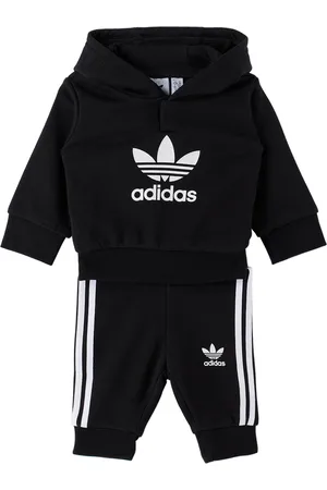 adidas Hoodies - Baby Black Adicolor Sweatsuit