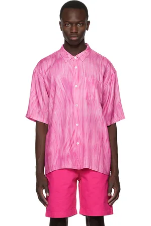 STUSSY Pink Printed Shirt