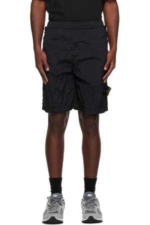 Stone Island Black Patch Shorts